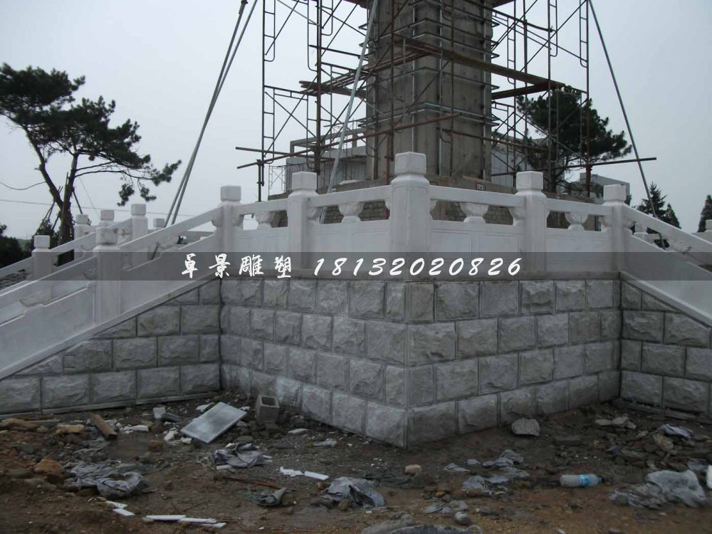 石頭欄板，石雕欄板，石頭浮雕板