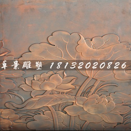 鍛造荷葉雕塑，銅荷葉雕塑