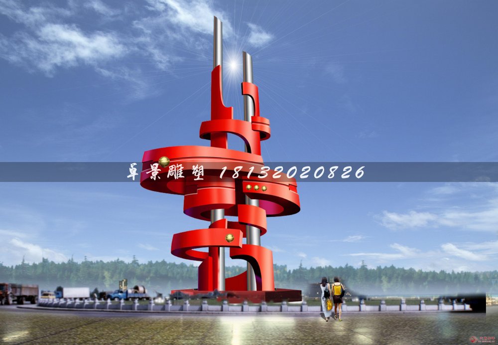 廣場(chǎng)不銹鋼雕塑，廣場(chǎng)雕塑