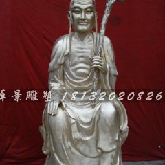 十八羅漢銅雕，鑄銅十八羅漢雕塑