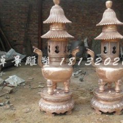 銅香爐，鑄銅香爐