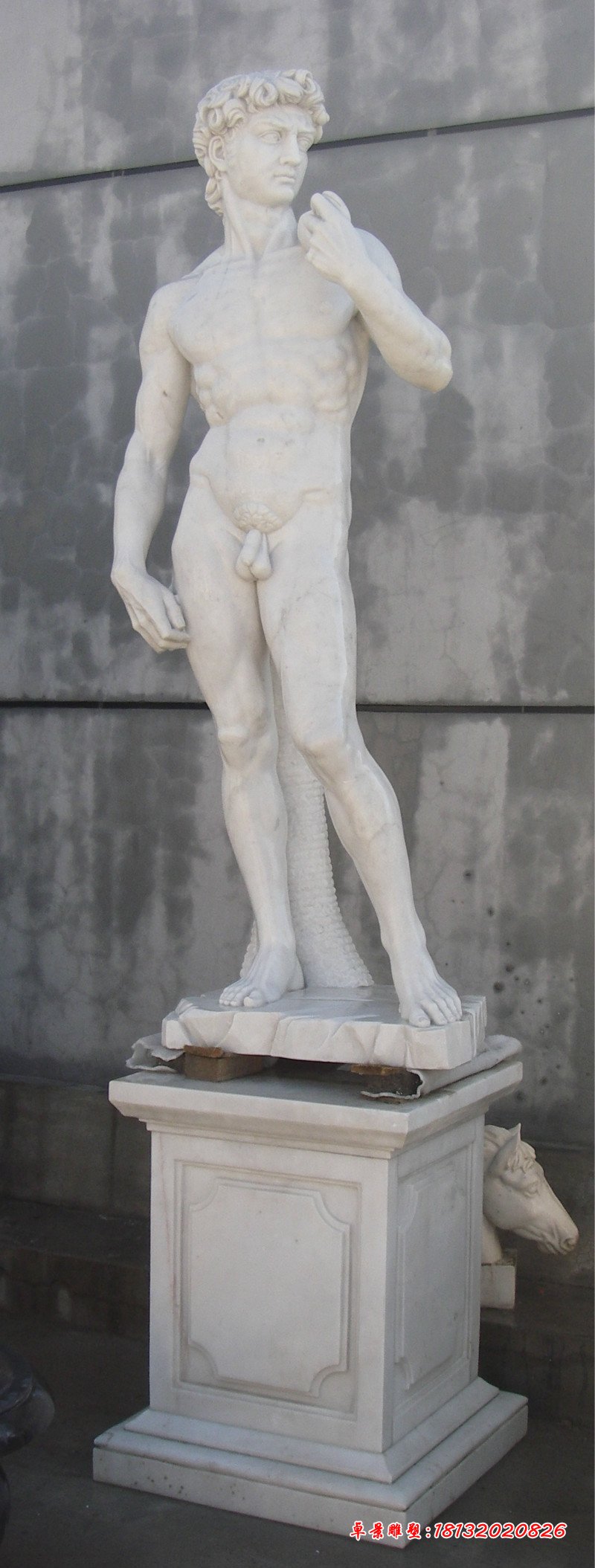 大衛石雕，人物石雕