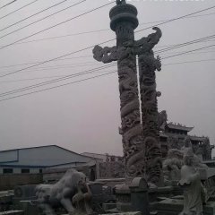 龍柱，華表，盤龍柱