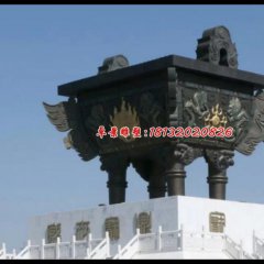 銅方鼎，鑄銅寶鼎