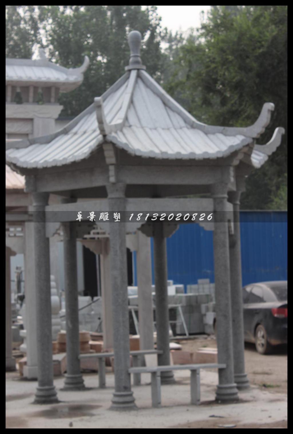 石涼亭，公園石涼亭 (2)