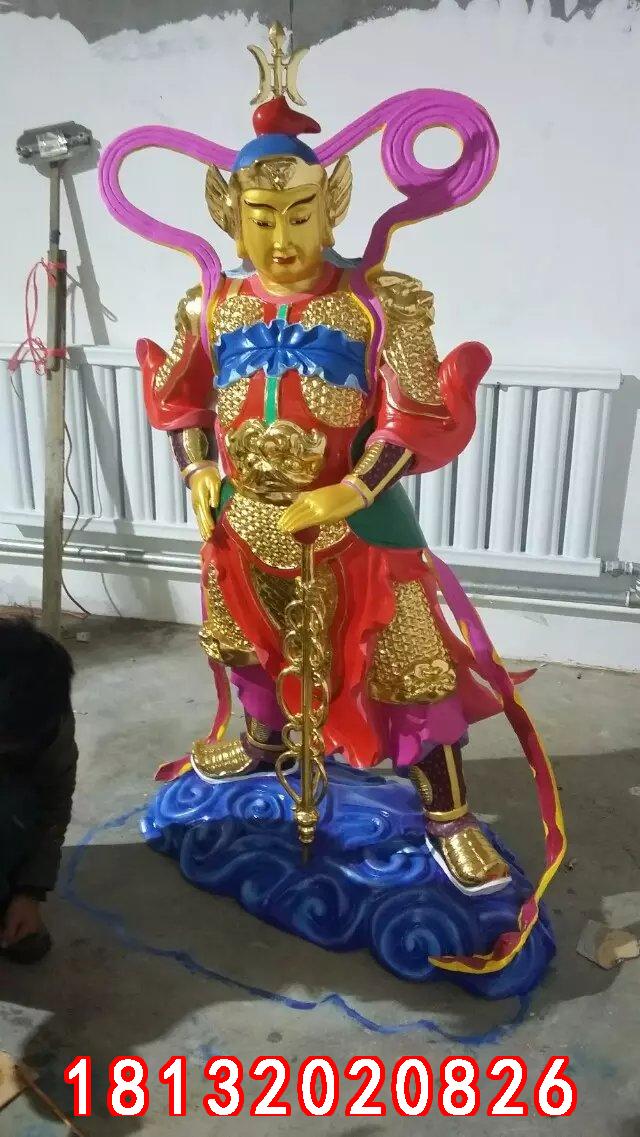 玻璃鋼韋佗雕塑，玻璃鋼韋佗護(hù)法雕塑 (1)