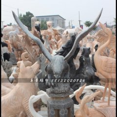 雄鷹石雕，大展宏圖石雕