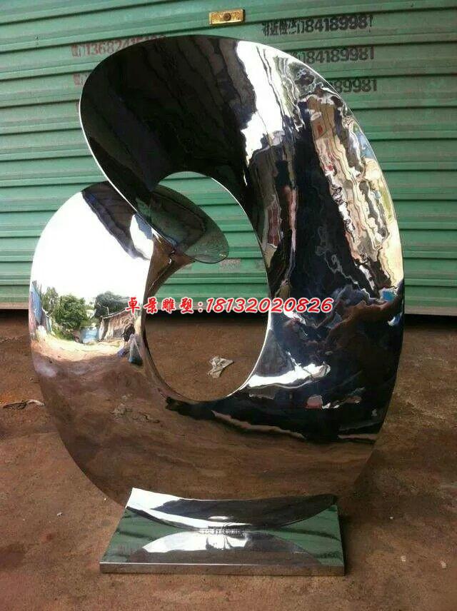 不銹鋼抽象雕塑，不銹鋼廣場雕塑，不銹鋼創(chuàng)意雕塑 (1)