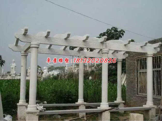 長廊石雕，公園走廊雕塑