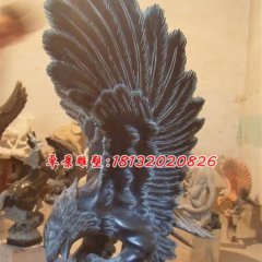 老鷹石雕，大展宏圖石雕