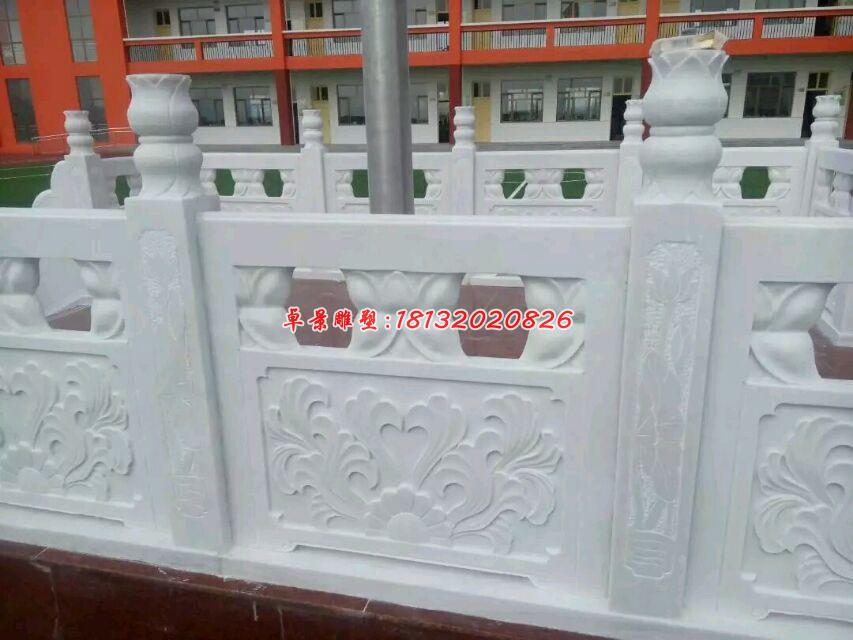 石雕欄板，漢白玉石浮雕欄板 (2)