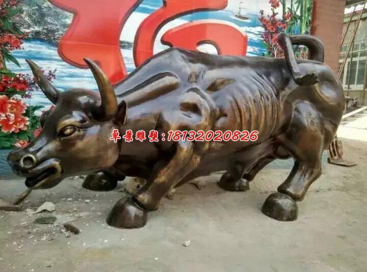 華爾街銅牛雕塑，廣場動物銅雕