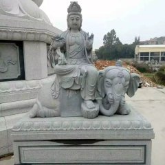 文殊菩薩石雕，大理石文殊菩薩雕塑