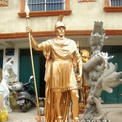玻璃鋼羅馬勇士雕塑，玻璃鋼人物雕塑