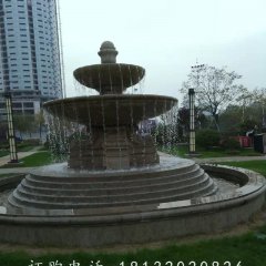 噴泉石雕，小區(qū)歐式石噴泉