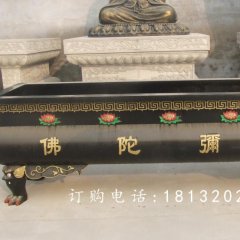 寺廟銅香爐，方形銅香爐