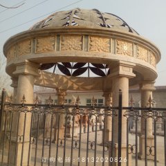 歐式?jīng)鐾な瘢瑥V場(chǎng)涼亭石雕