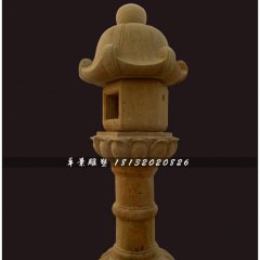 石燈，公園石燈雕塑，仿古燈