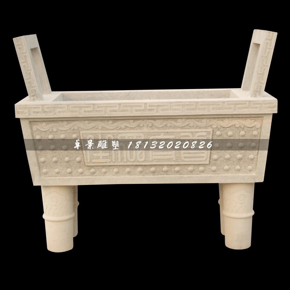 大理石香爐，寺廟石香爐