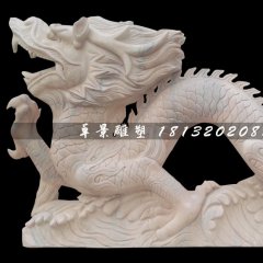 十二生肖石雕，晚霞紅動物石雕