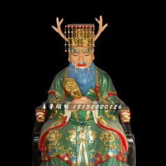 龍王雕塑，玻璃鋼彩繪神仙雕塑