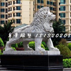 大理石獅子，歐式石獅子
