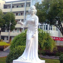 醫院名人石雕，南丁格爾石雕