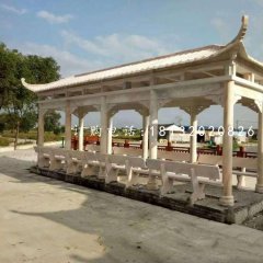 長廊石雕，公園長廊石雕