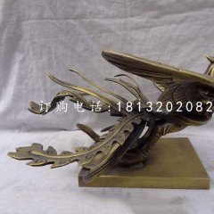 鳳凰銅雕，廣場鳳凰雕塑