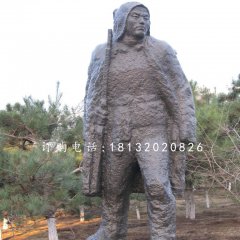 民兵銅雕，公園紀念銅雕