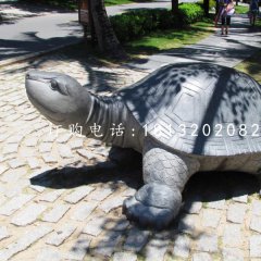 烏龜石雕,公園動物石雕