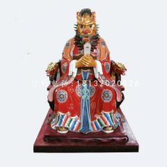 玻璃鋼龍王雕塑，神仙雕塑