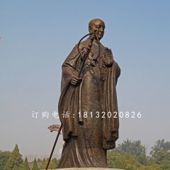 玄奘銅雕，唐朝和尚銅雕