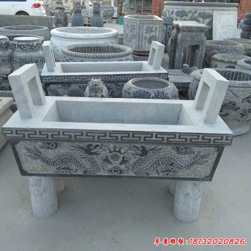 方形香爐石雕 (52) 方形香爐石雕 (52)