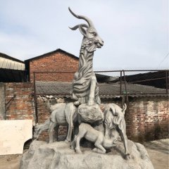 廣場景區五羊石雕