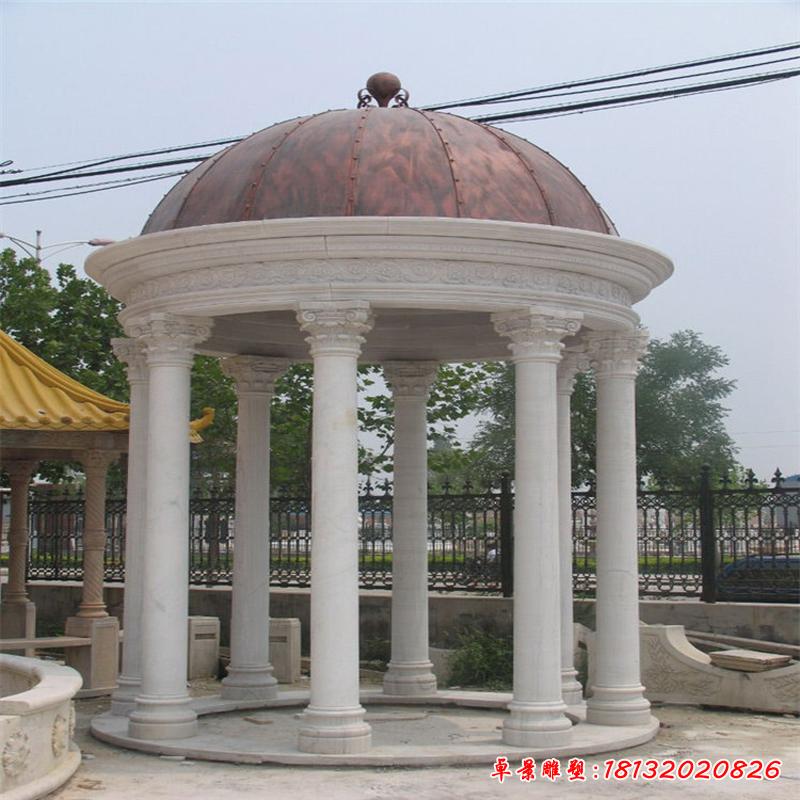 歐式涼亭石雕2