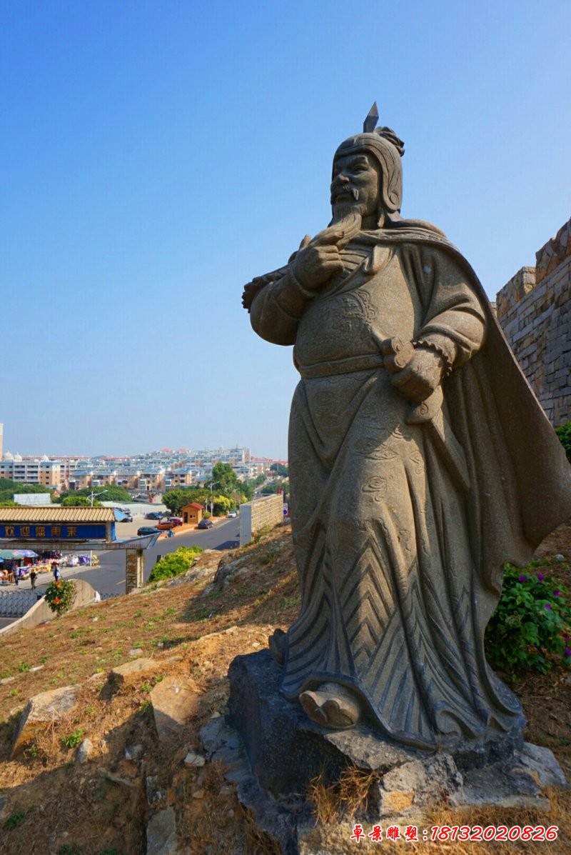 鄭成功銅雕，古代名人銅雕