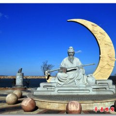 景區大理石月老石雕