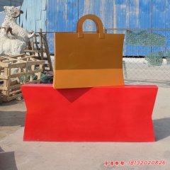 不銹鋼廣場(chǎng)購物雕塑