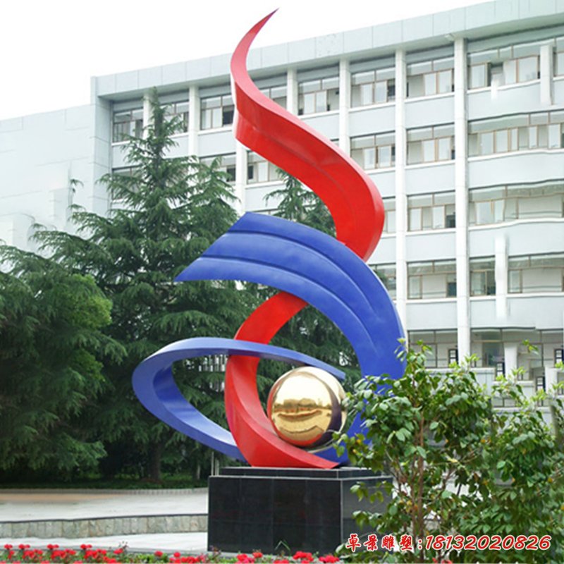 企業不銹鋼升華雕塑 (11)