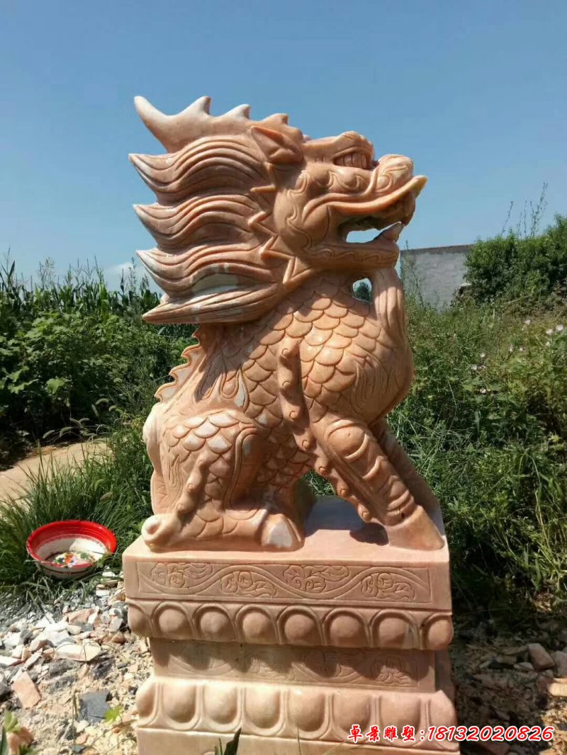 麒麟動物石雕 (33)