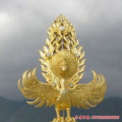 不銹鋼金鳳凰雕塑