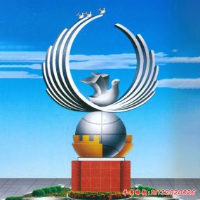 景觀園林不銹鋼雕塑