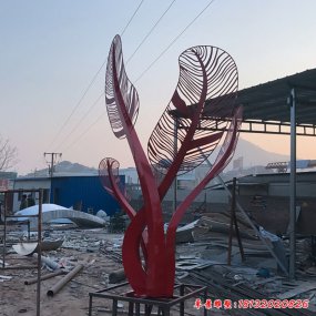 萬科地產(chǎn)景觀不銹鋼羽毛