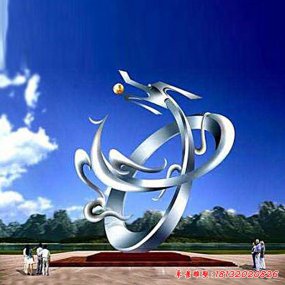 不銹鋼抽象雕塑 公園不銹鋼雕塑