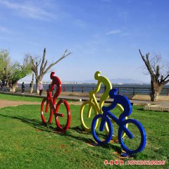 公園綠地不銹鋼雕塑