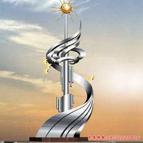 企業(yè)不銹鋼雕塑 景觀不銹鋼雕塑