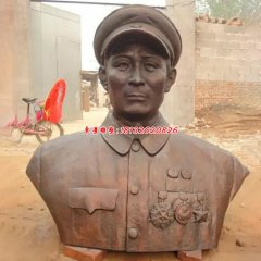 銅雕 革命人物頭像