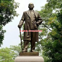 偉人銅雕像