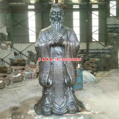 校園鑄銅人物雕塑